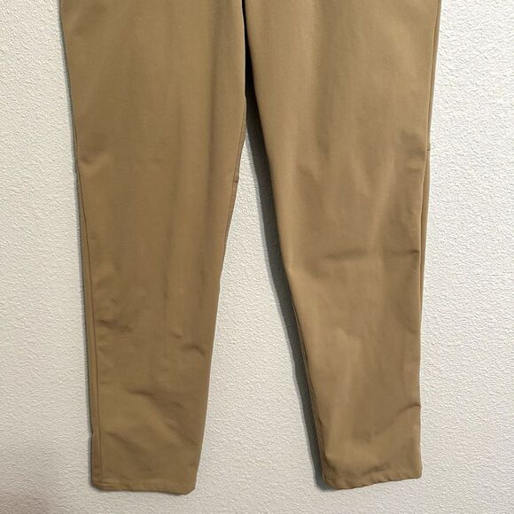 Lululemon Pants Mens Size 30 ABC Classic Fit Trouser Warpstreme Artifact Brown - Picture 3 of 14